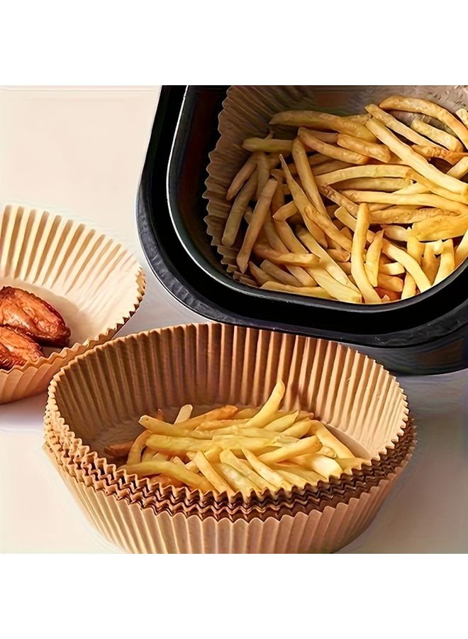 150pcs Air Fryer Baking Paper Pads Easy Clean Reusable For Home And Commercial Use - Image 1